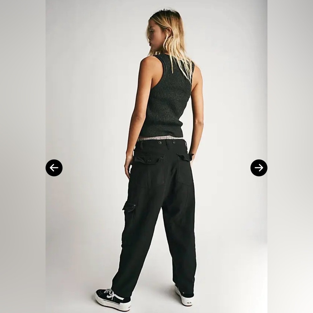 Free People Bay to Breakers Cargo Pant - Picture 2 of 9